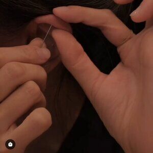 Beatti Vertical Steel Helix Bar Earring - NWT